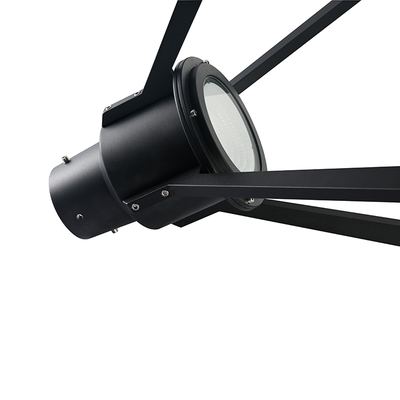 YMLED-6146 LED lampa s reflexním designem zahradního pouličního parkového osvětlení