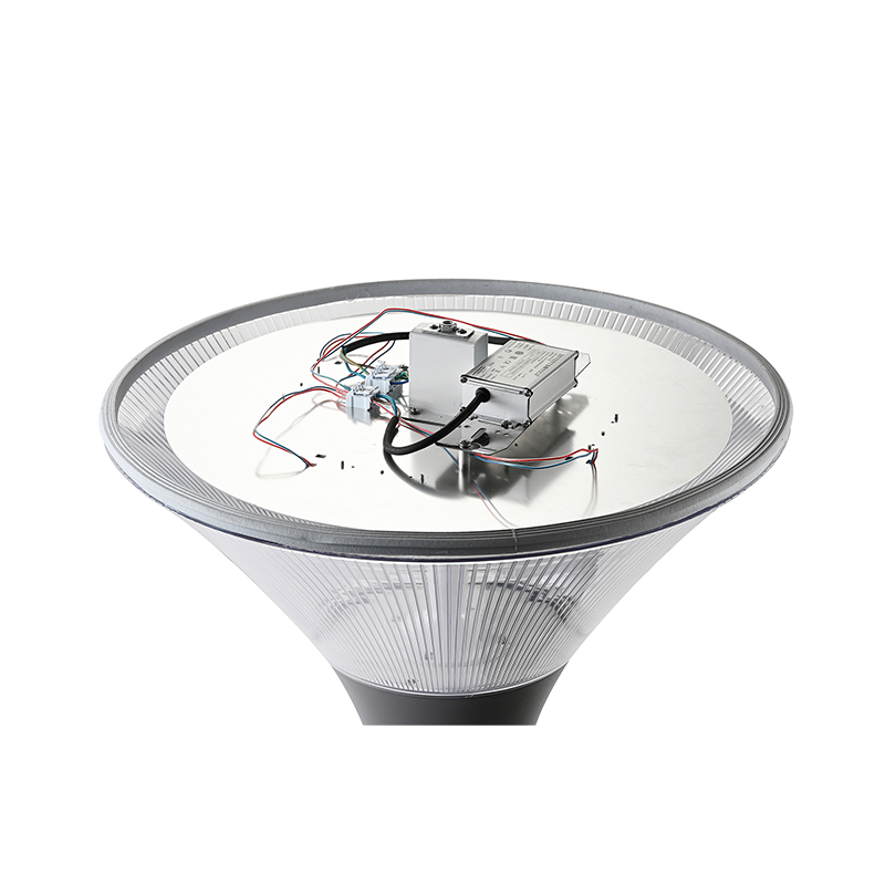 YMLED-6116 LED svítidlo pro horní sloupek z hliníkového tlakového odlitku s LED zahradní lampou na šířku