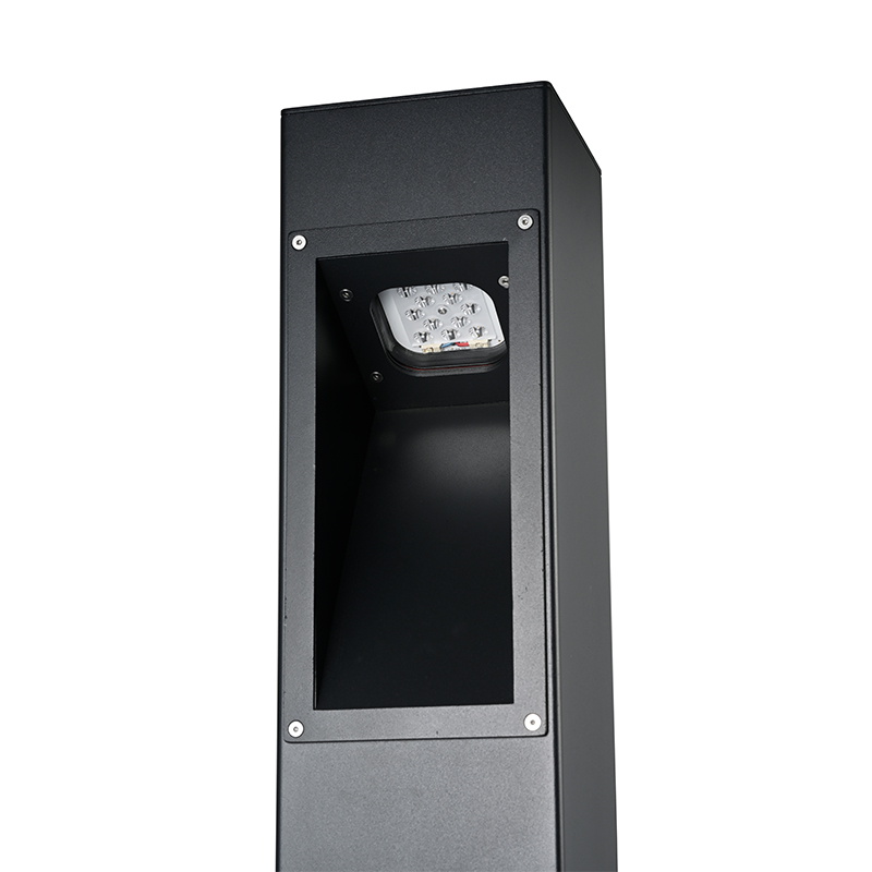 YMLED-6245 Nové obdélníkové LED sloupkové osvětlení venkovní IP65