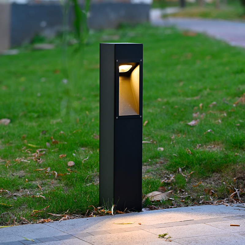 YMLED-6245 Nové obdélníkové LED sloupkové osvětlení venkovní IP65